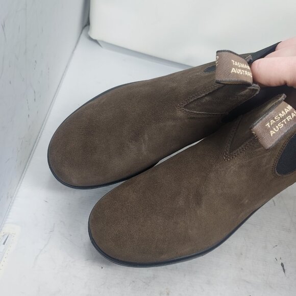 Blundstone MENS Brown Suede Chelsea Boot main image 9
